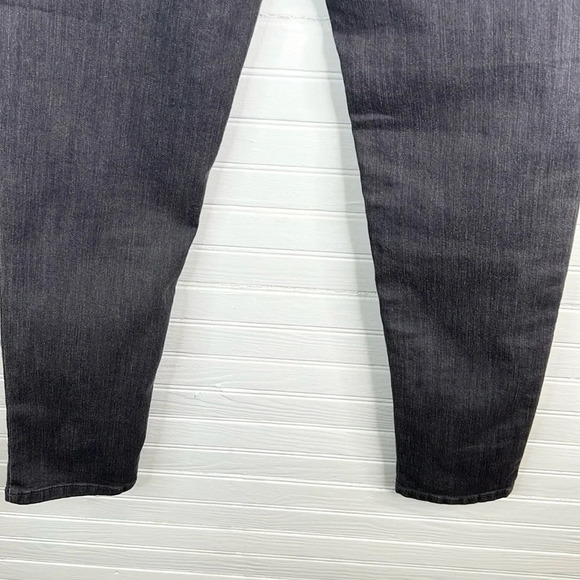 Democracy Women's Skinny Gray Denim Jeans Size 8 Mid Rise Slim Fit with Stretch - Picture 7 of 11